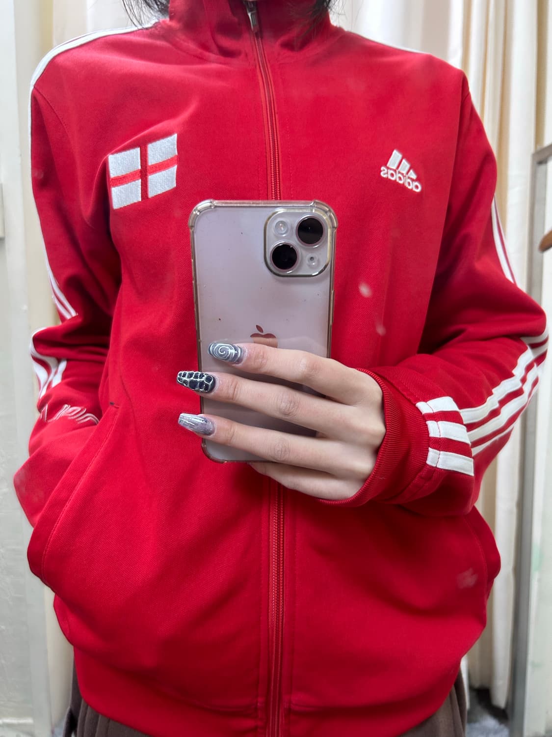 ADIDAS ENGLAND 레드 져지 상품이미지3