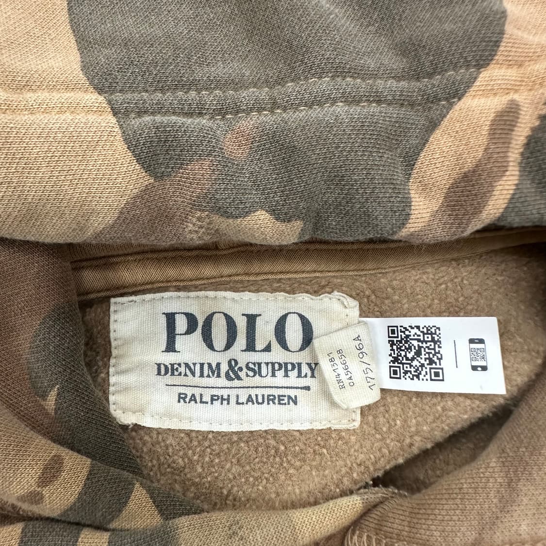 폴로 데님앤서플라이 신형 카모 후드 상품이미지4