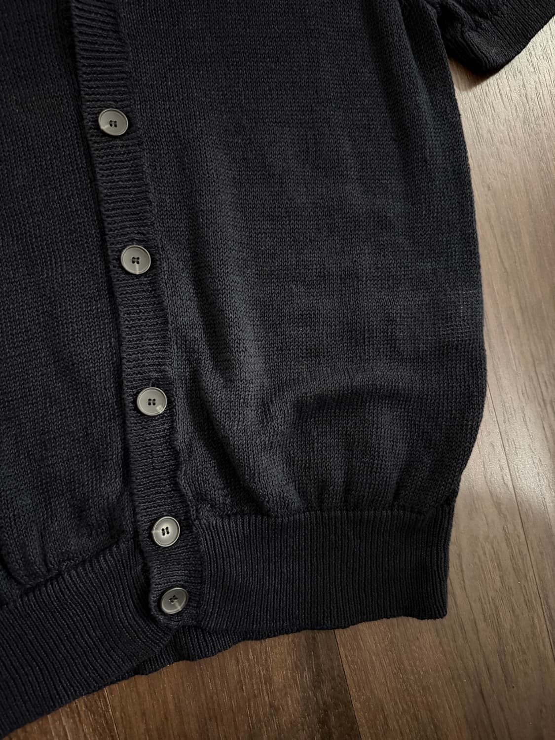 띠어리 반팔 가디건 상품이미지3