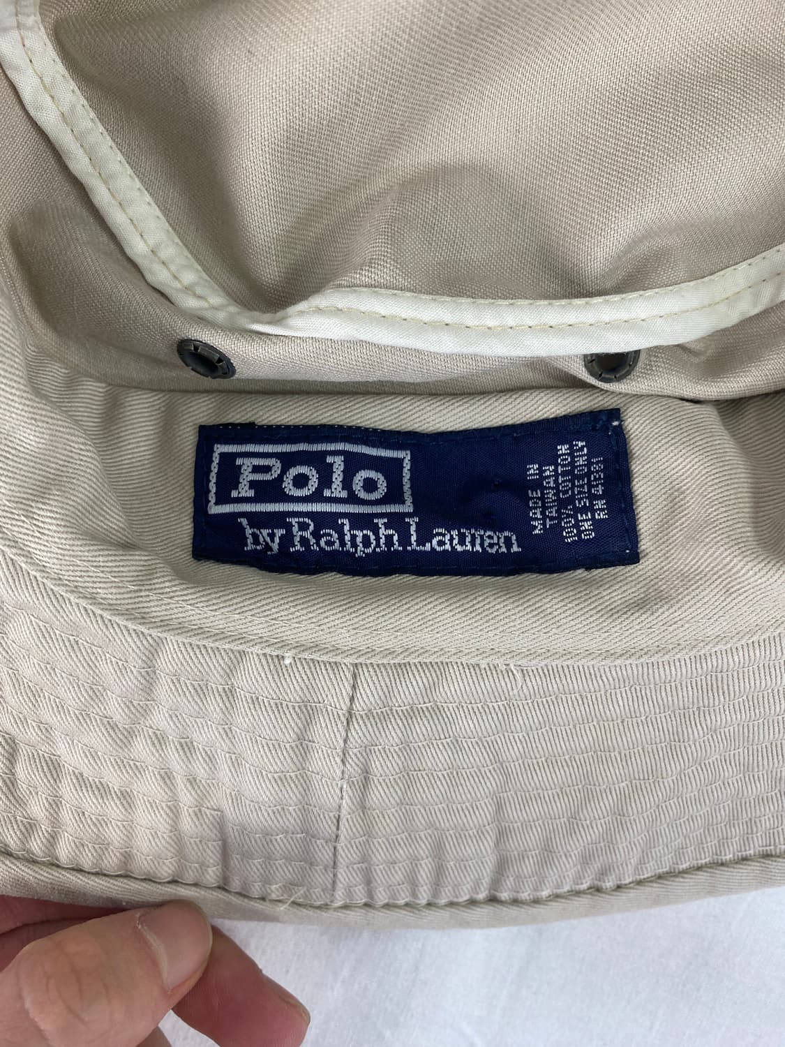 폴로 랄프로렌 베이지 버킷햇 벙거지 상품이미지5