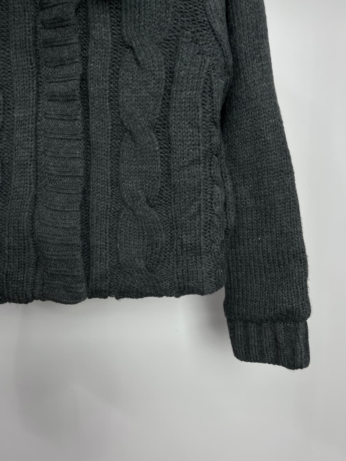 VERTDENSE 니트 집업 자켓  상품이미지4