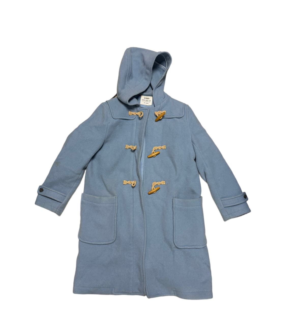 빈티지 하늘색 떡볶이 코트 상품이미지1