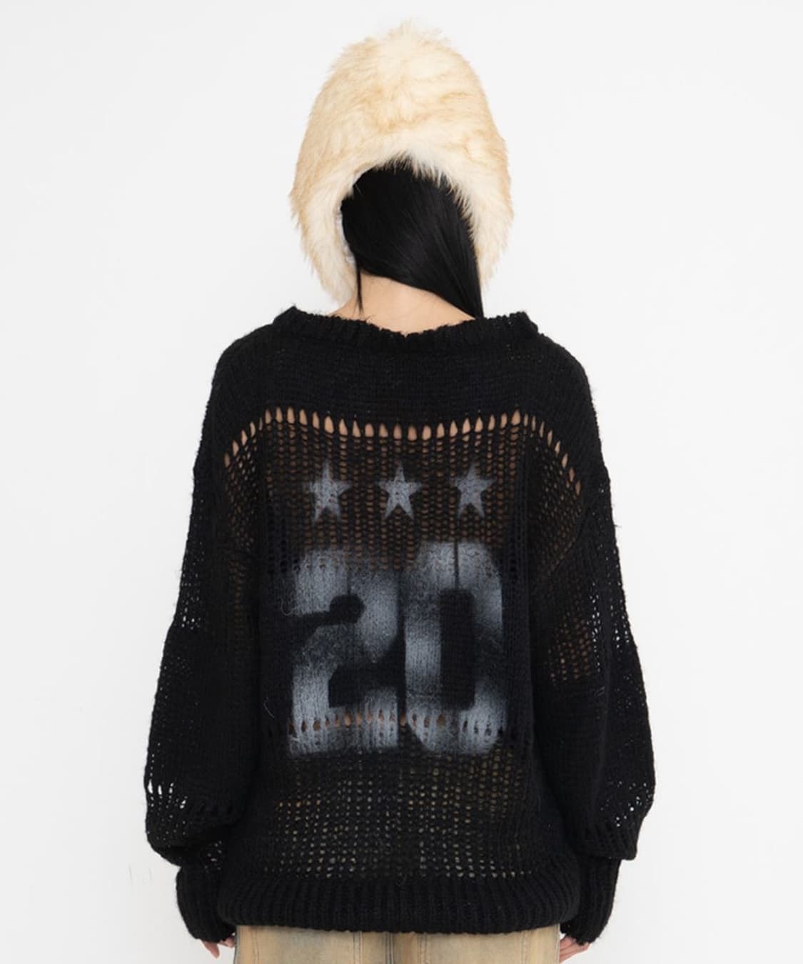 2000아카이브 bella v-neck knit 상품이미지2