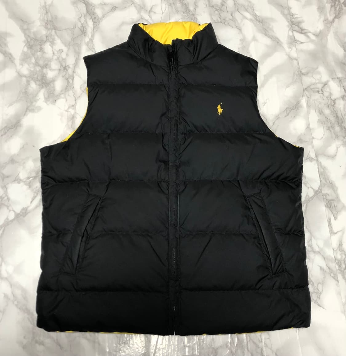 폴로 랄프로렌 패딩조끼 거의새거 리버시블 양면 상품이미지1