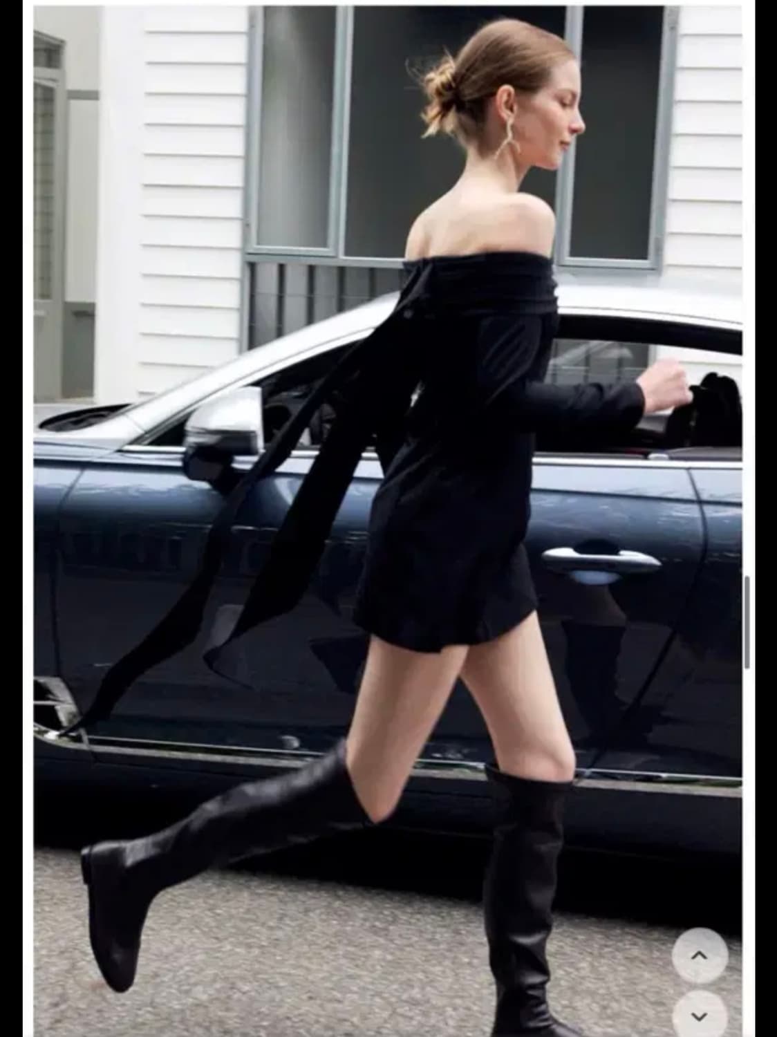 더티스 THETIS 코르셋 디테일 슬림 튜브탑 드레스 dress 상품이미지3