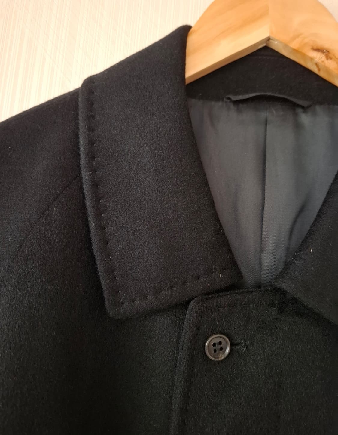 일본빈티지 남성 캐시미어100 코트 (여성77) 상품이미지3