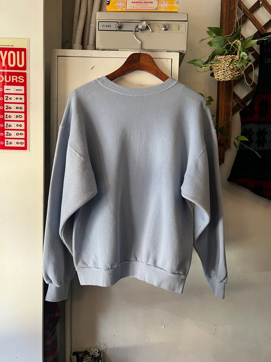 [L]90's Made in USA 증기기관차 스웻셔츠 상품이미지8