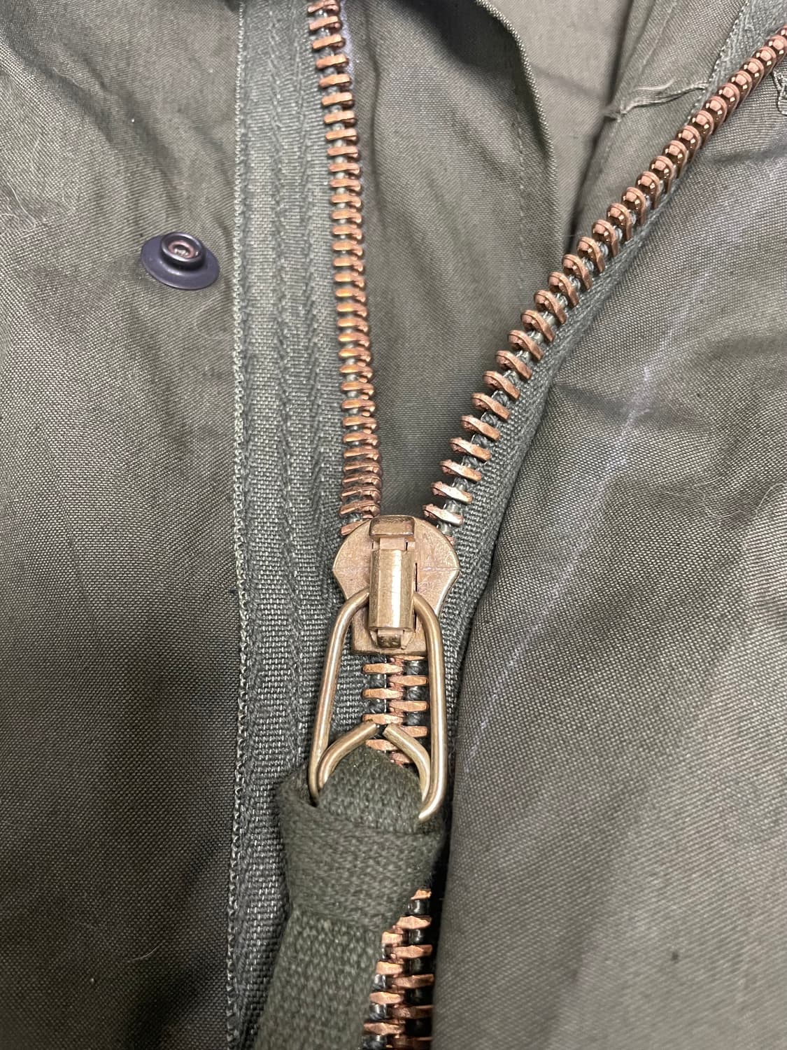 m65피쉬테일 og 데드스탁 미사용 새상품 S 외피 개파카 상품이미지5