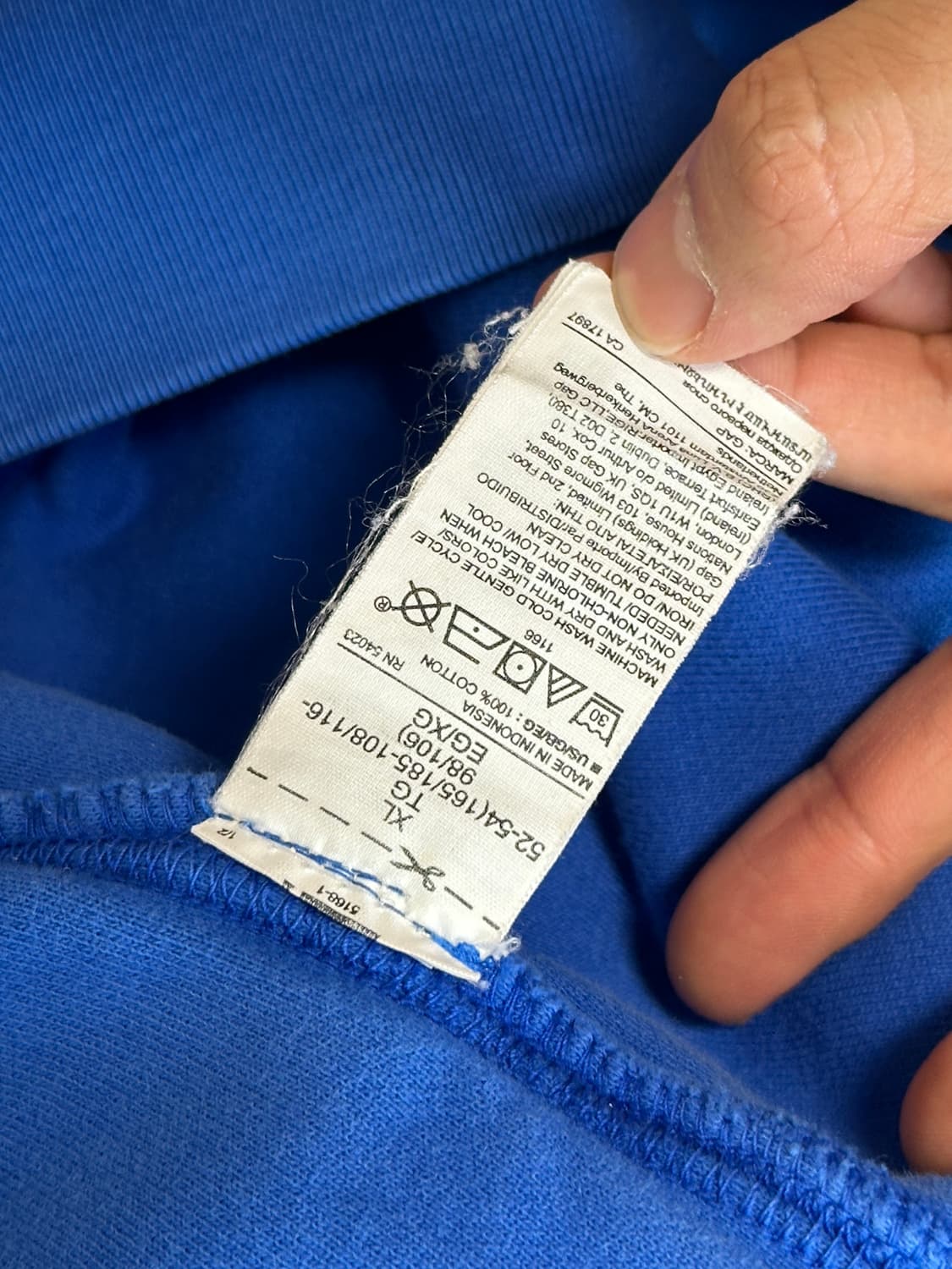 이지 갭 퍼펙트 후드 (XL) 상품이미지6