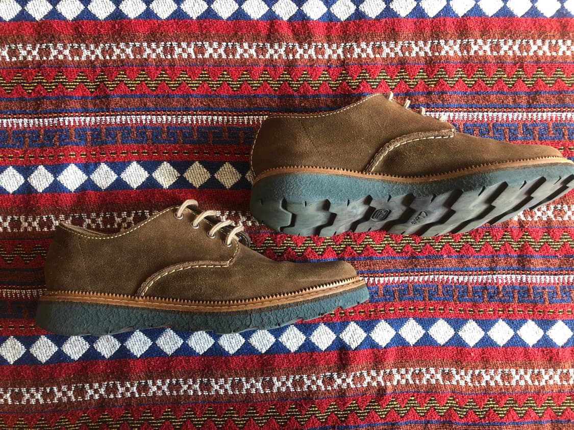 클락스 스웨이드 브라운 남성 구두 255 상품이미지2