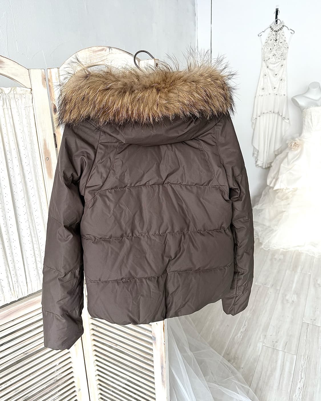 Archive G.O.A khaki brown duck down padd 상품이미지8