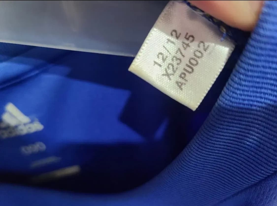 아디다스 12 13 첼시 올드레플 축구져지 상품이미지6