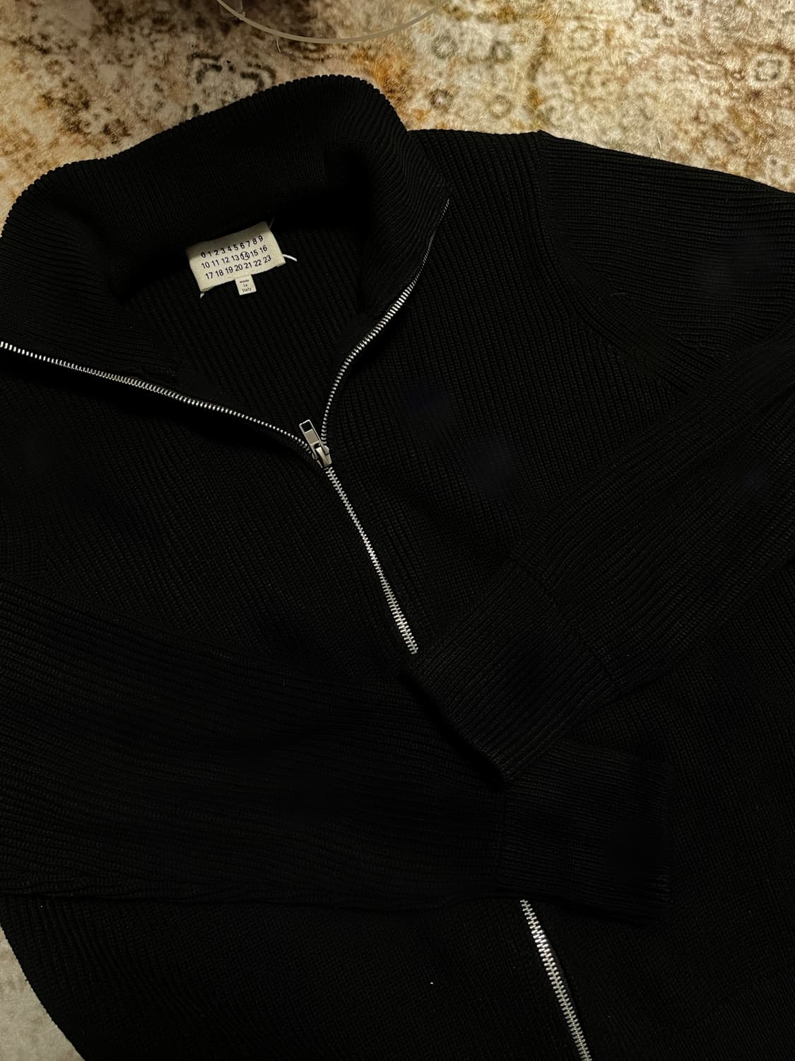 마르지엘라 2-way 니트집업 상품이미지1