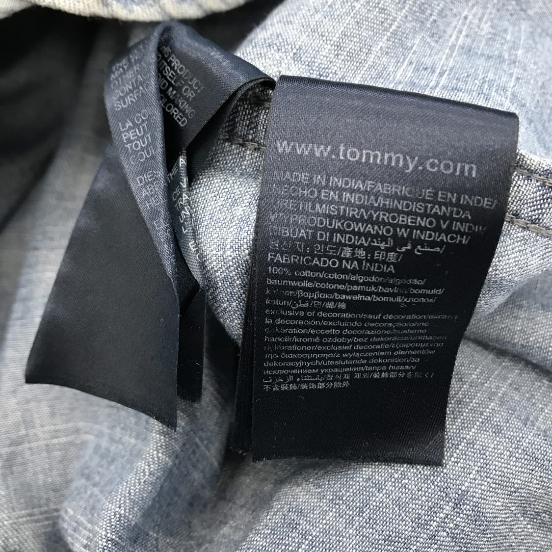 타미힐피거 웨스턴 데님셔츠 [M] 상품이미지5