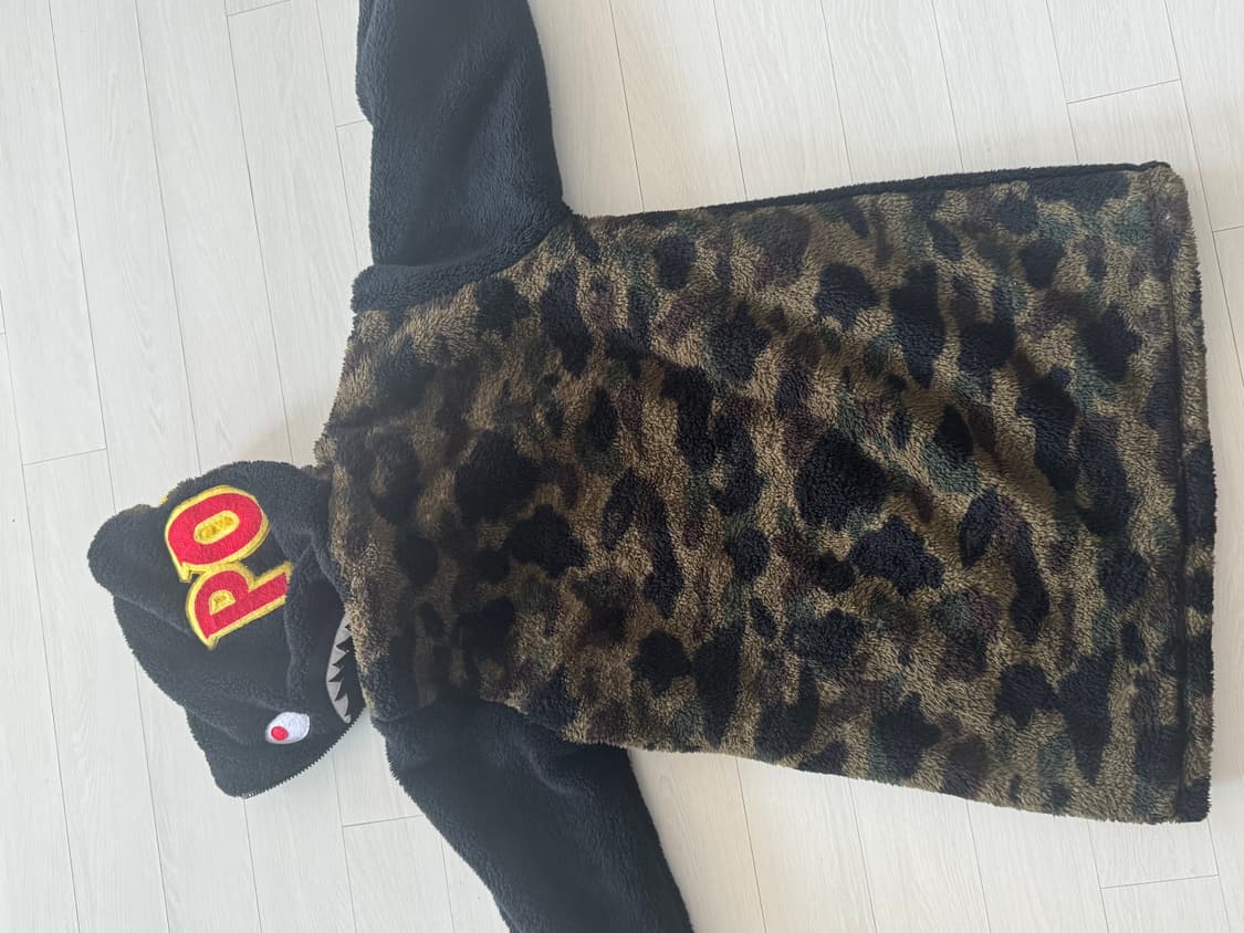 베이프(BAPE) 보아 타이거 샤크 풀 집업 후디 상품이미지4