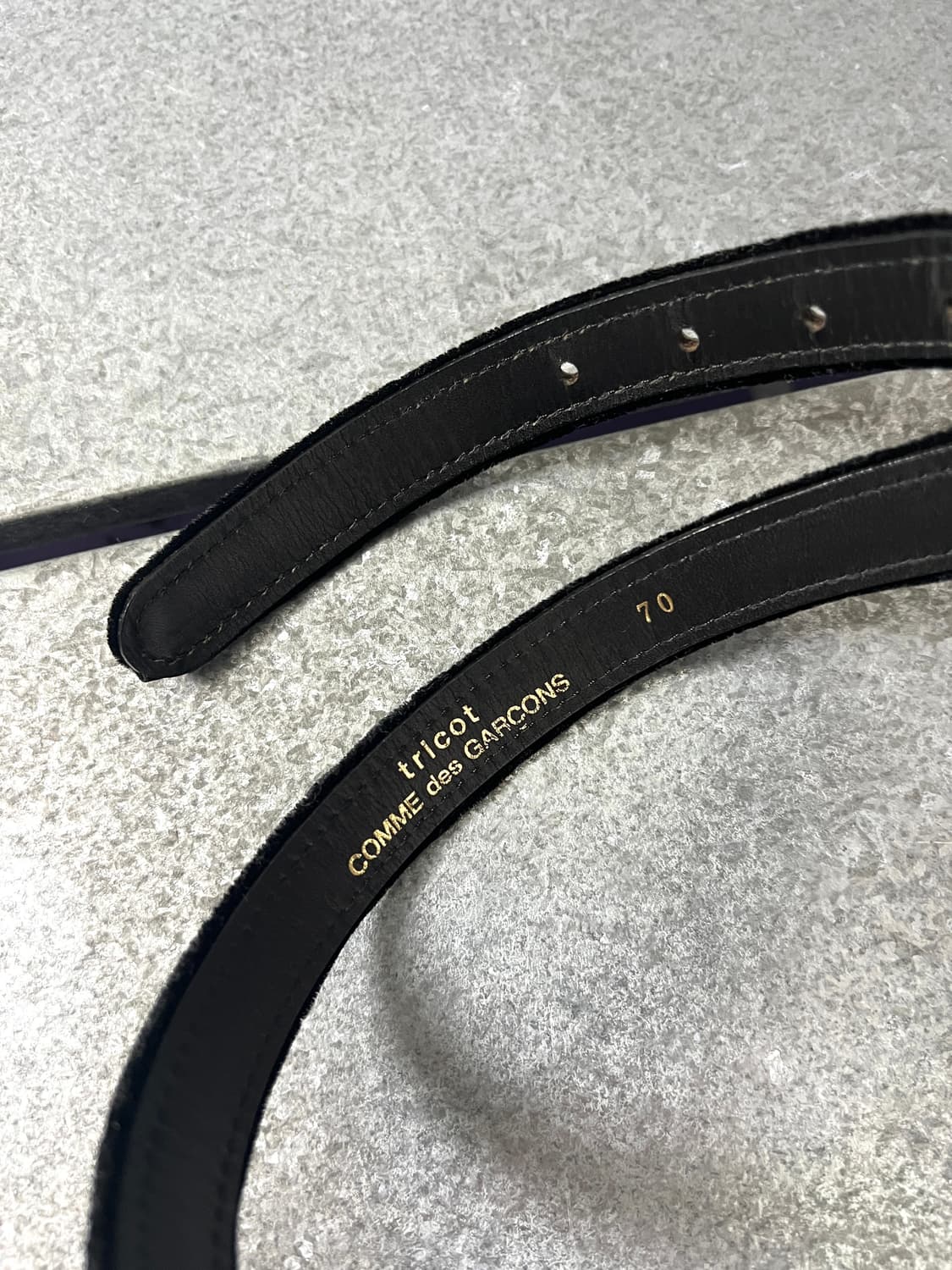 COMME des GARCONS tricot-ENAMEL BELT 상품이미지4