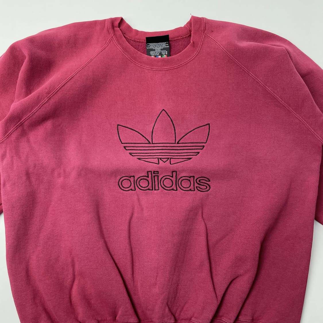 90s usa 아디다스 기모 맨투맨 M 상품이미지3