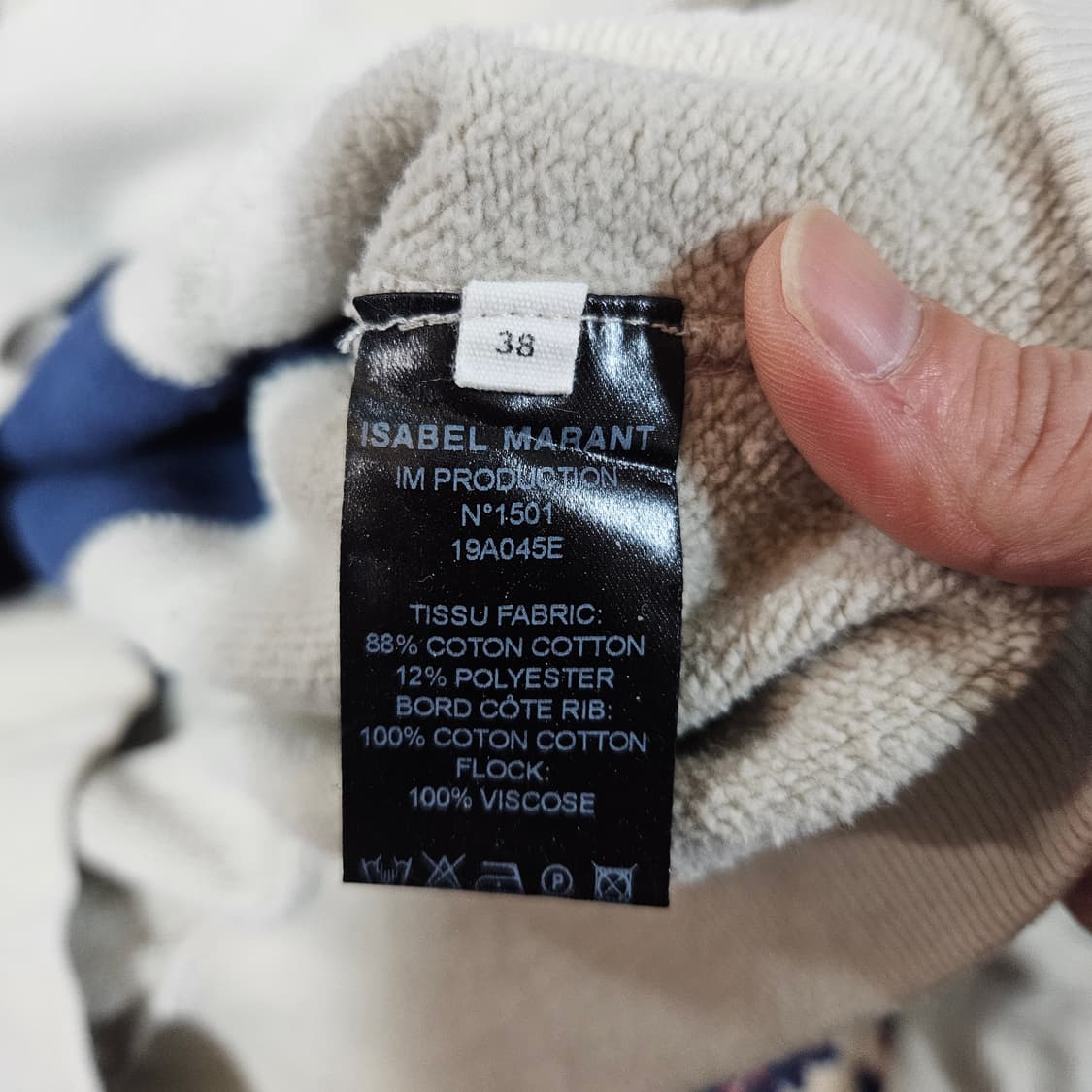 이자벨마랑 에뚜왈 19fw 갈리안 로고 스웻 맨투맨 티셔츠 38 상품이미지5