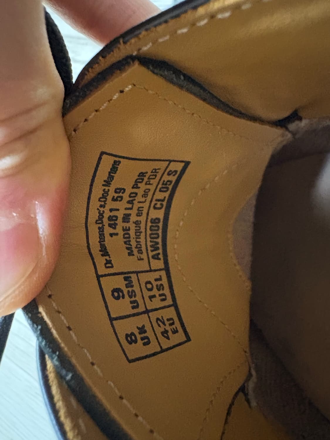 닥터마틴 1461 3홀 스무스 270 상품이미지7