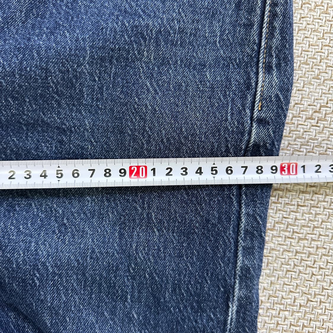 W32L32 리바이스 502 테이퍼드 진 0331D 상품이미지7