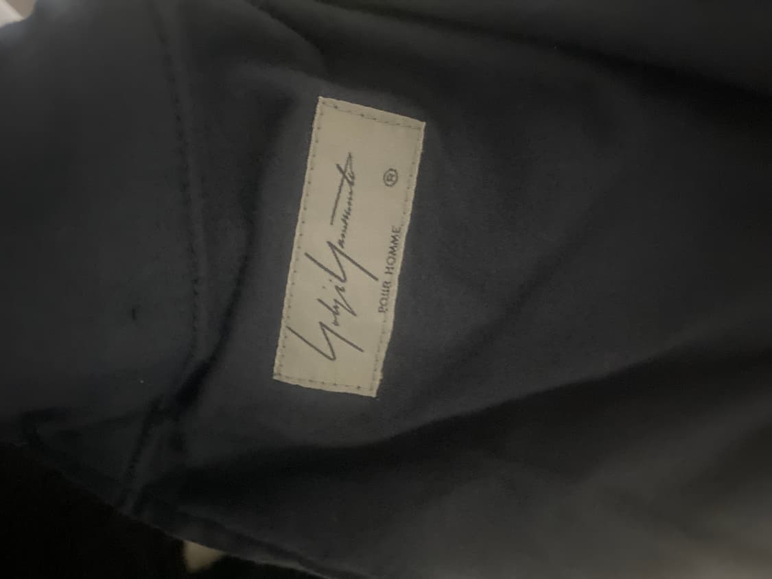 요지야마모토 푸르옴므 울 가디건코트 상품이미지2