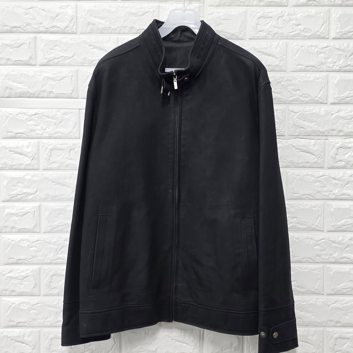 택포// 남성 양가죽100 블루종 자켓 L 상품이미지1