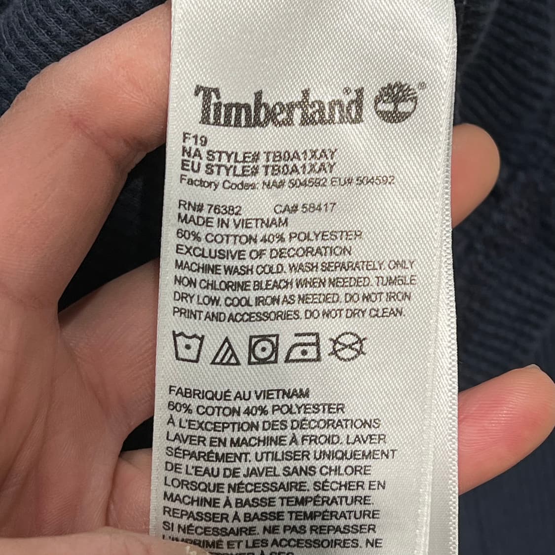 팀버랜드 헨리넥 니트 s09890 상품이미지7