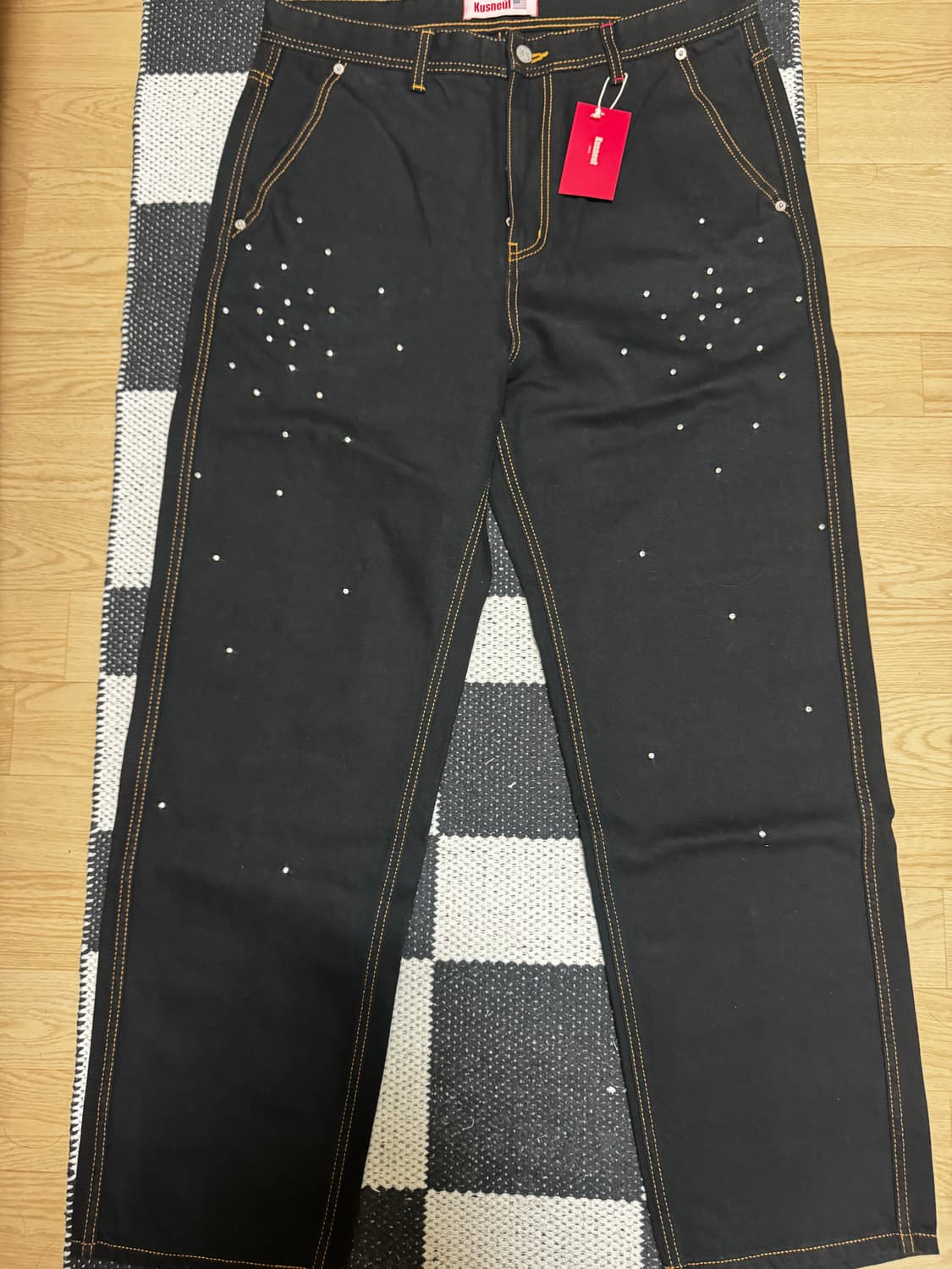 (2) Kusneuf stardust crystal denim jeans 상품이미지1