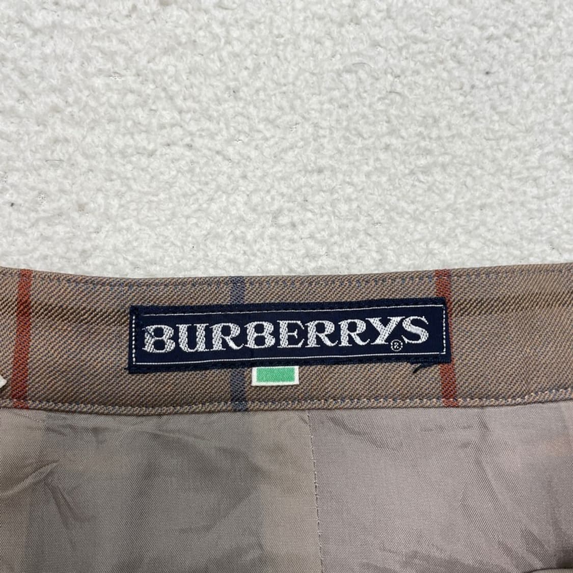 BURBERRYS 체크 플리츠 스커트 상품이미지2