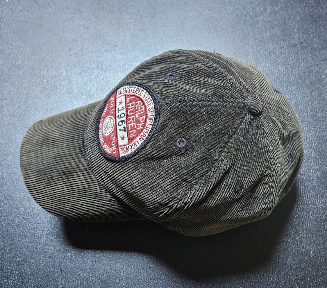 폴로 스포츠맨 코듀로이 볼캡 상품이미지2