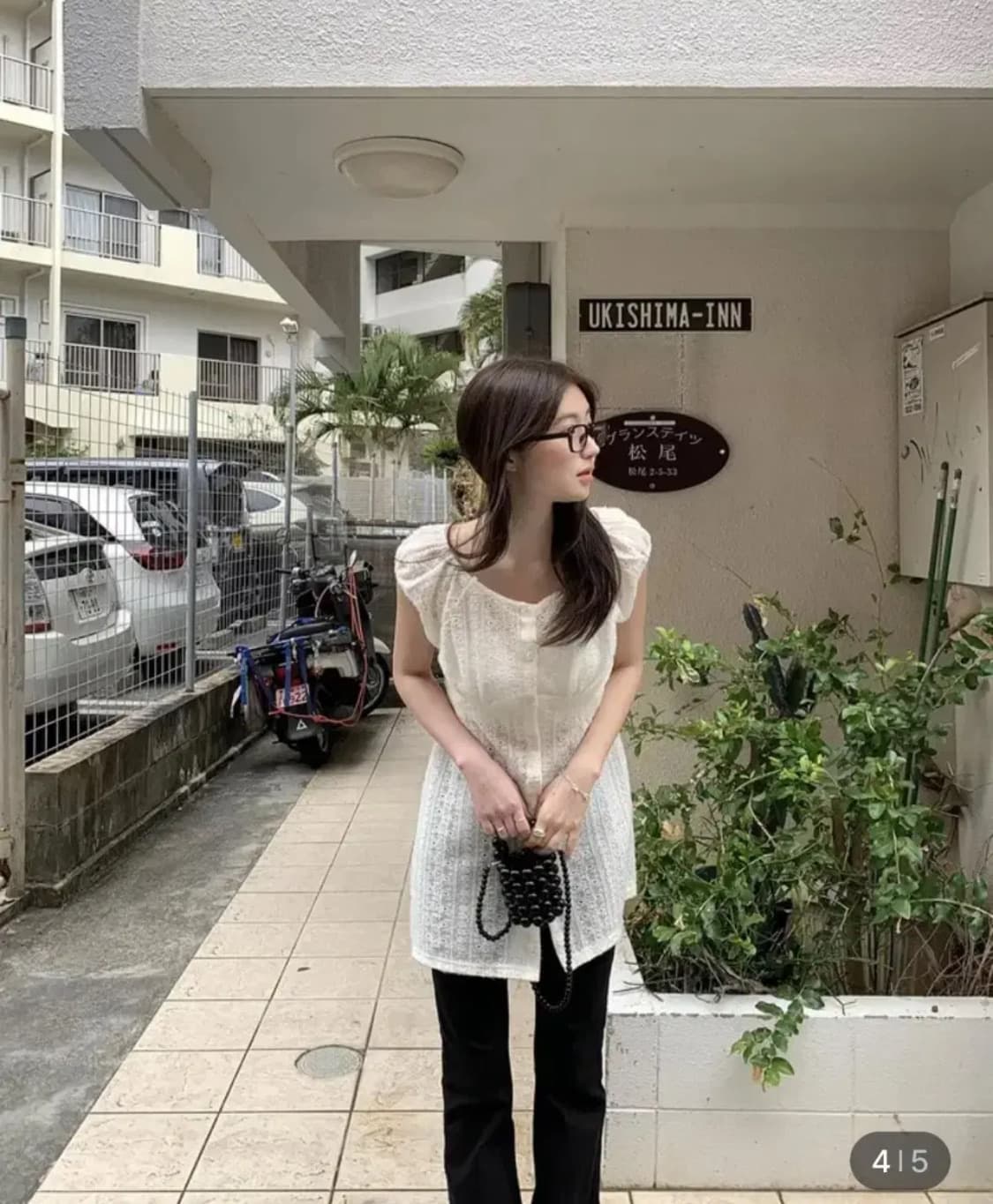 프릴리 피넛 레이스 레이어드 원피스 상품이미지1