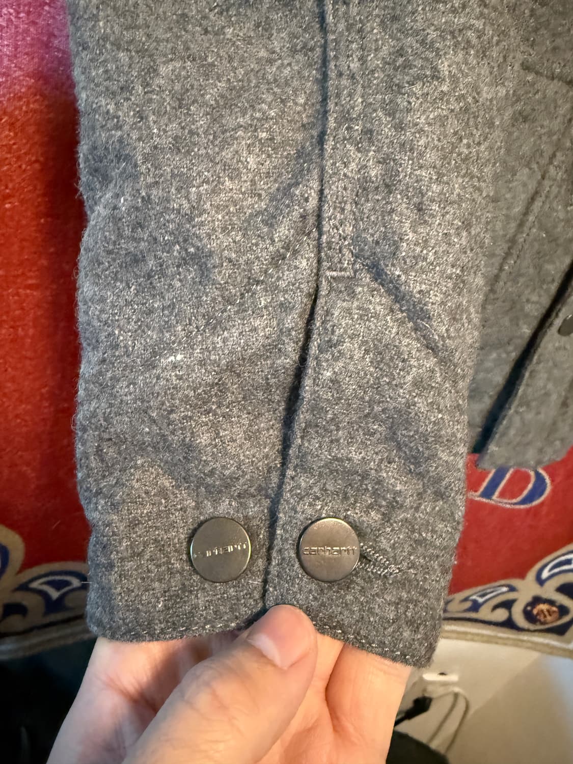 Carhartt Wool quilting Jacket m 상품이미지2