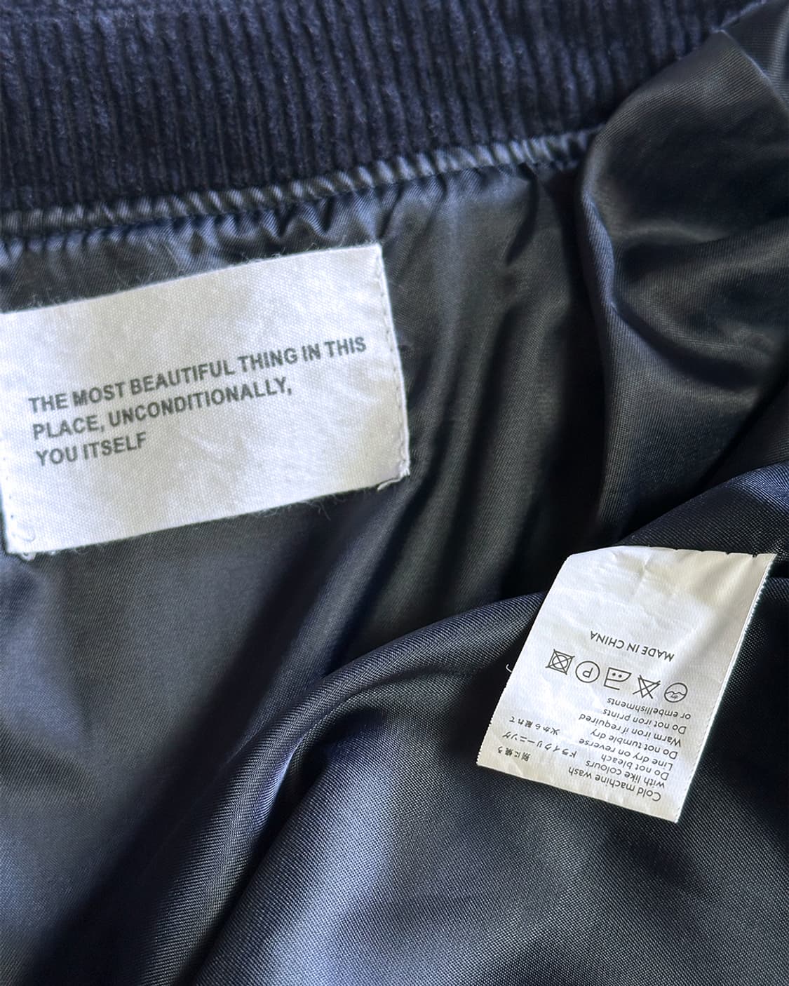 더모스트 코듀로이 바시티 자켓 상품이미지3