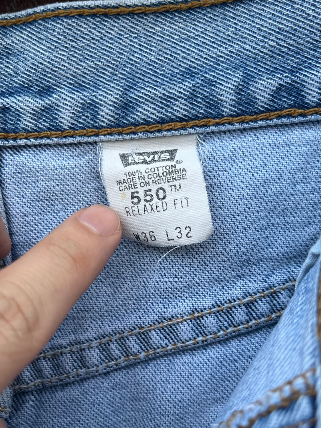 90’s 550 Vintage Levi's 상품이미지7