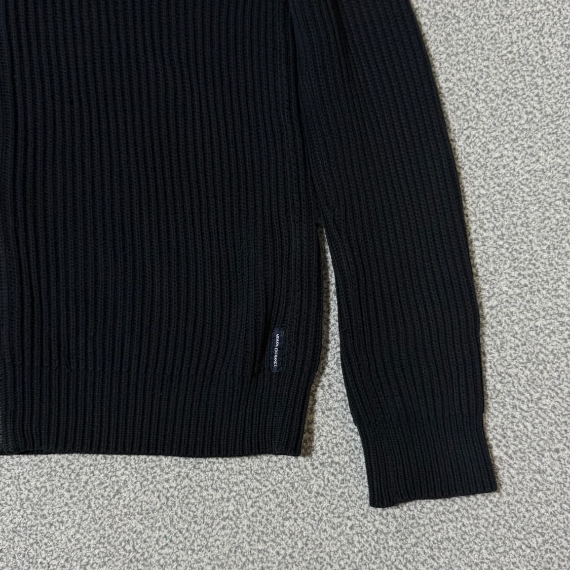 알마니 골지 니트 집업 남성용 상품이미지6