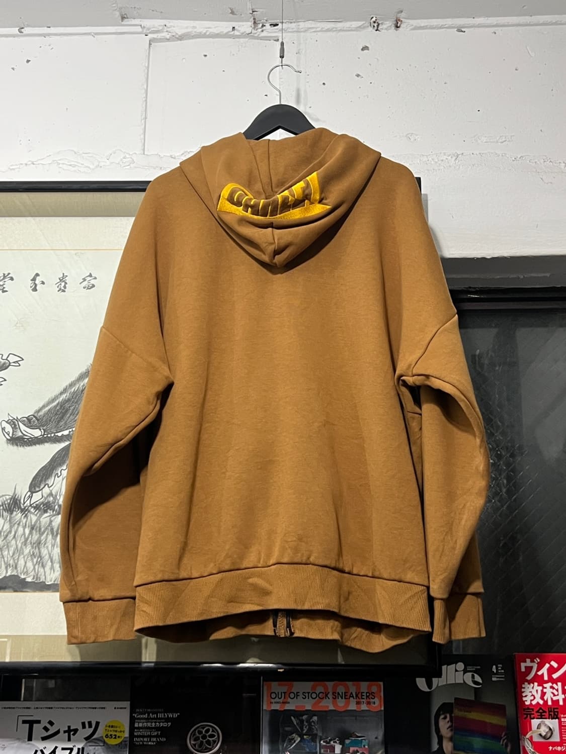 오클리 브라운 후드집업 L 상품이미지5