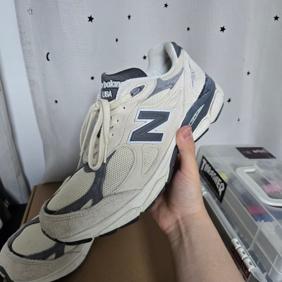 [280] 뉴발란스 990v3 문빔 마카다미아넛 상품이미지5