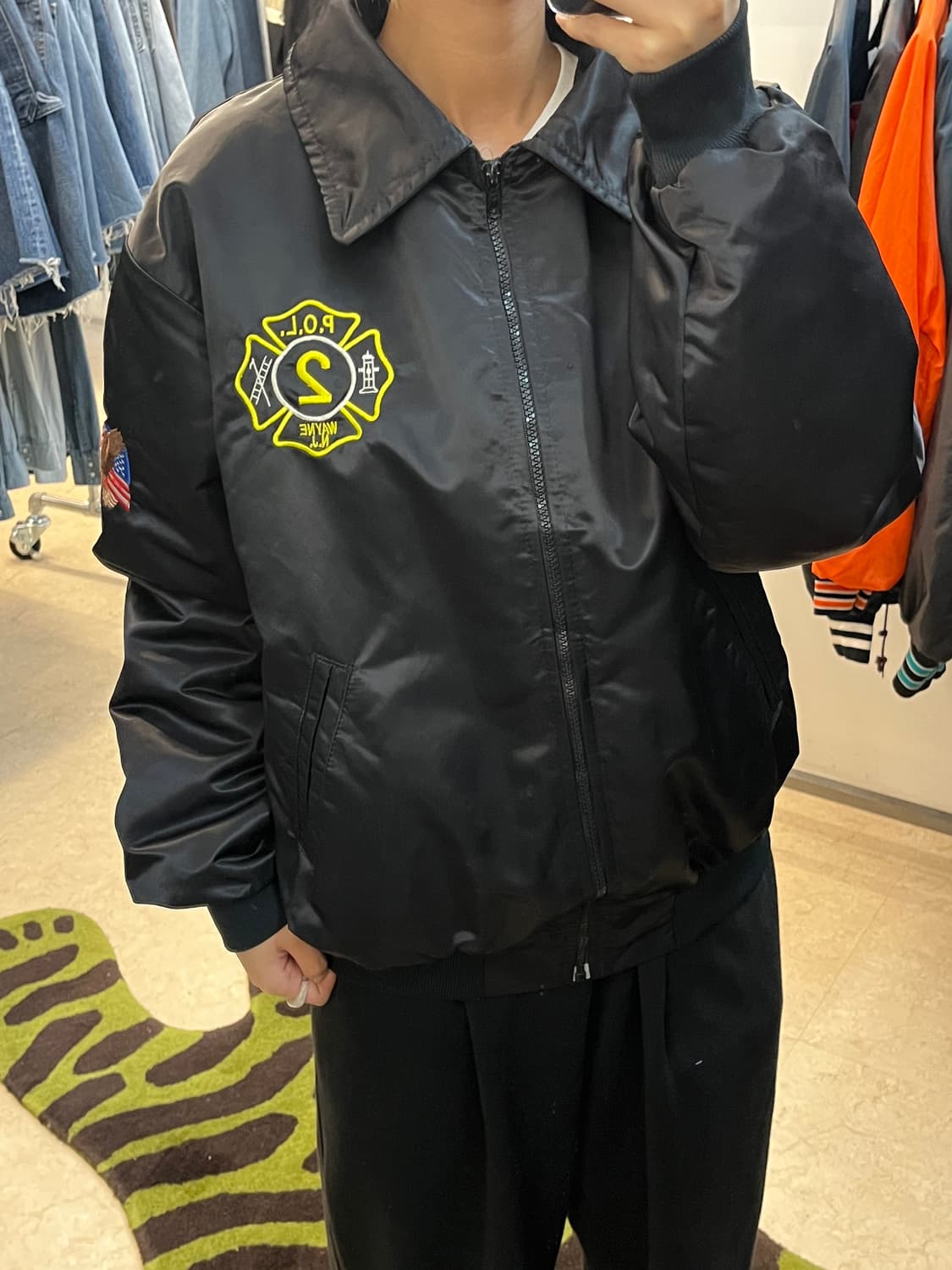 🇺🇸 (M) 스타디움 바시티 자켓 USA MADE 상품이미지2