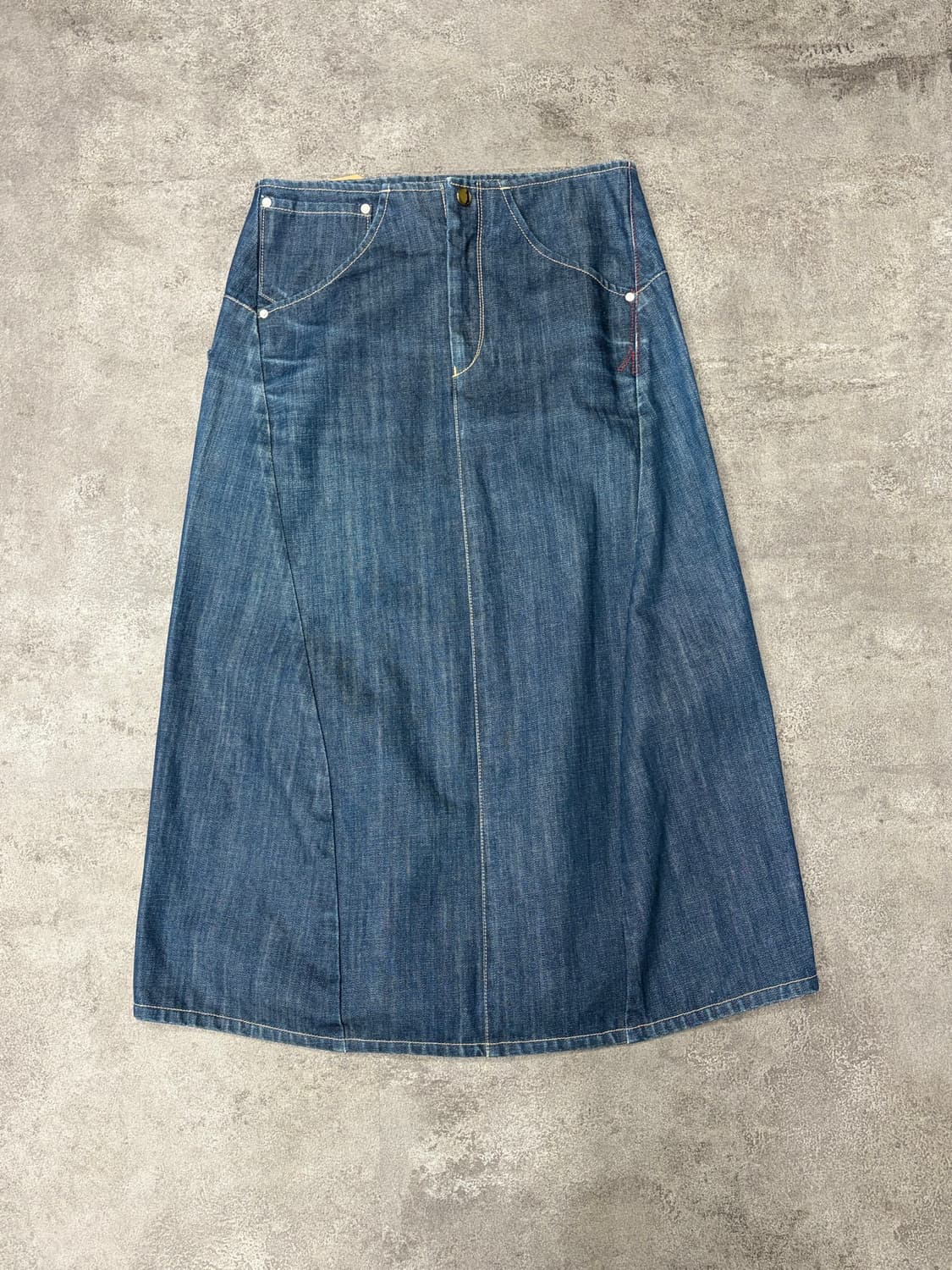 00s 리바이스 엔지어드진스 신치백 데님 스커트 상품이미지1