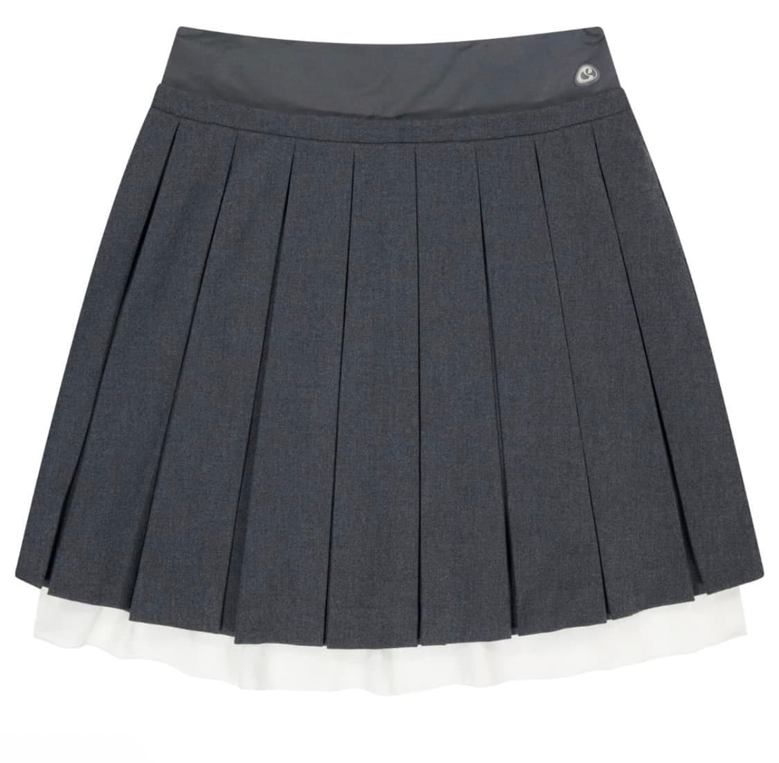 코이세이오 더블 플리츠 스커트 그레이 0size 상품이미지1