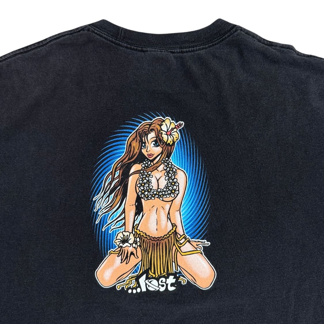 빈티지 2000s Lost Enterprises Hula Girl 티셔츠 상품이미지4