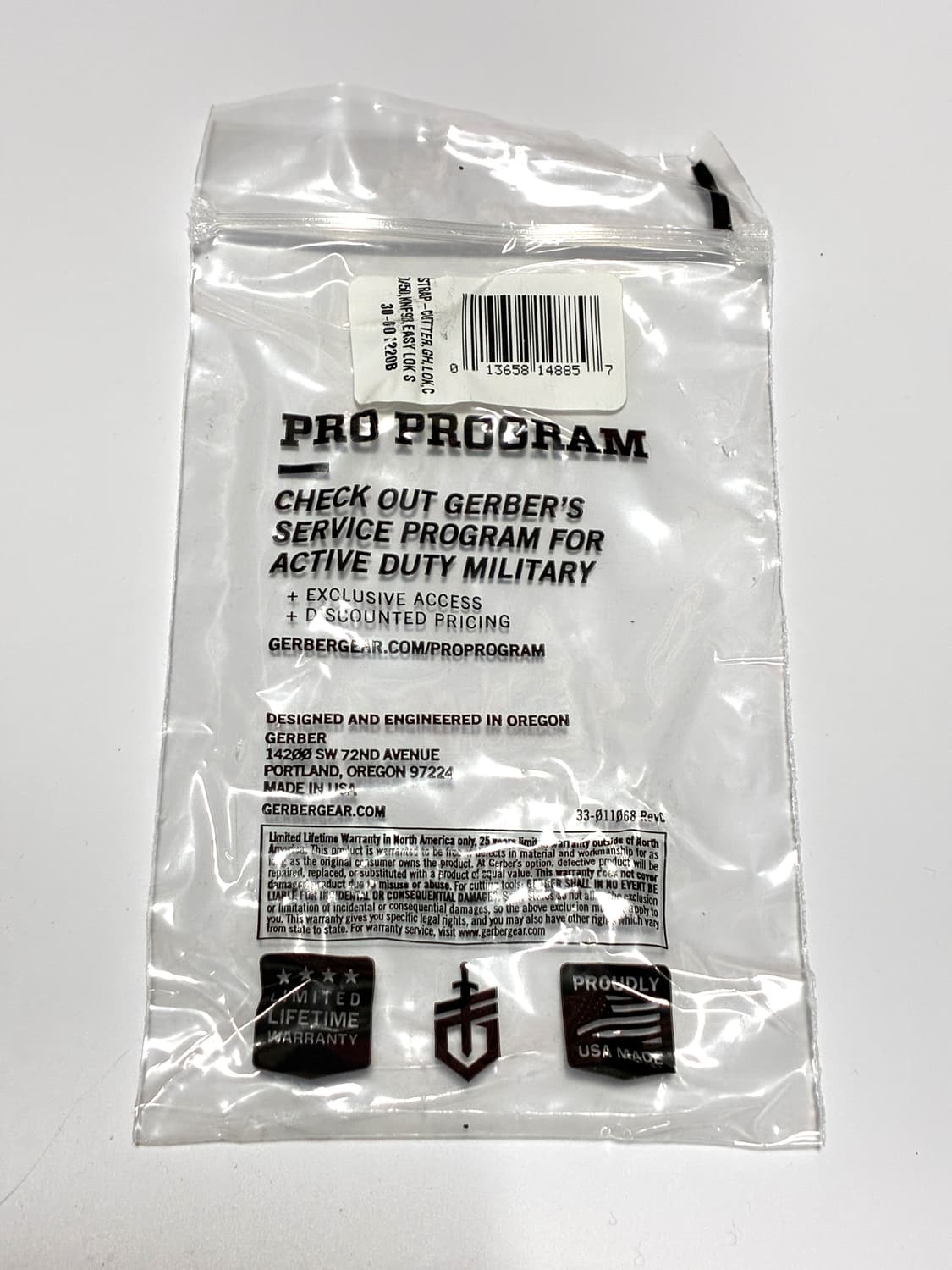 비상용 스트랩 커터 (거버 GERBER 새상품) 상품이미지6