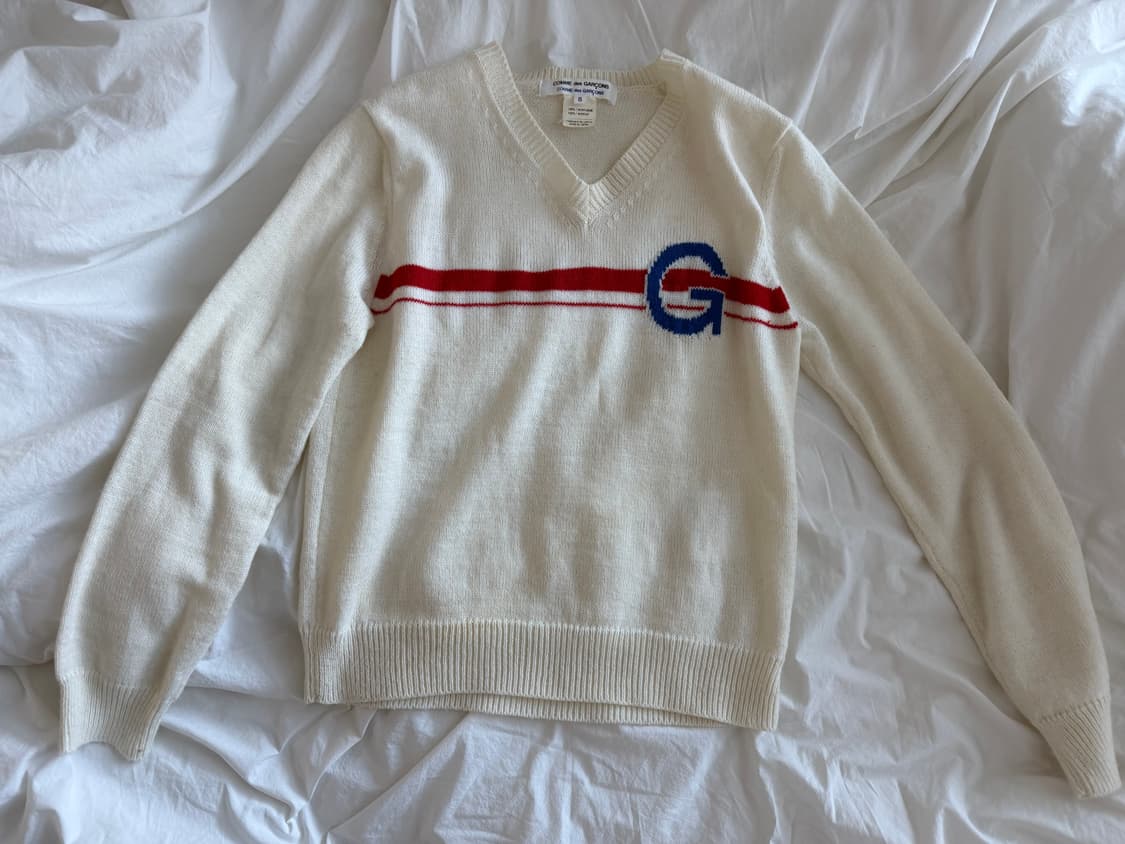 꼼데가르송 G 니트 S사이즈 상품이미지2