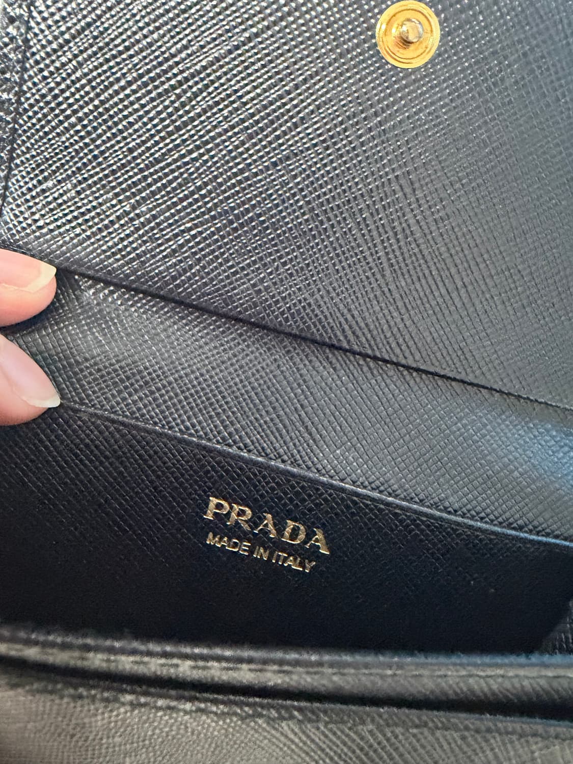 사피아노 메탈 로고 카드 지갑 상품이미지6