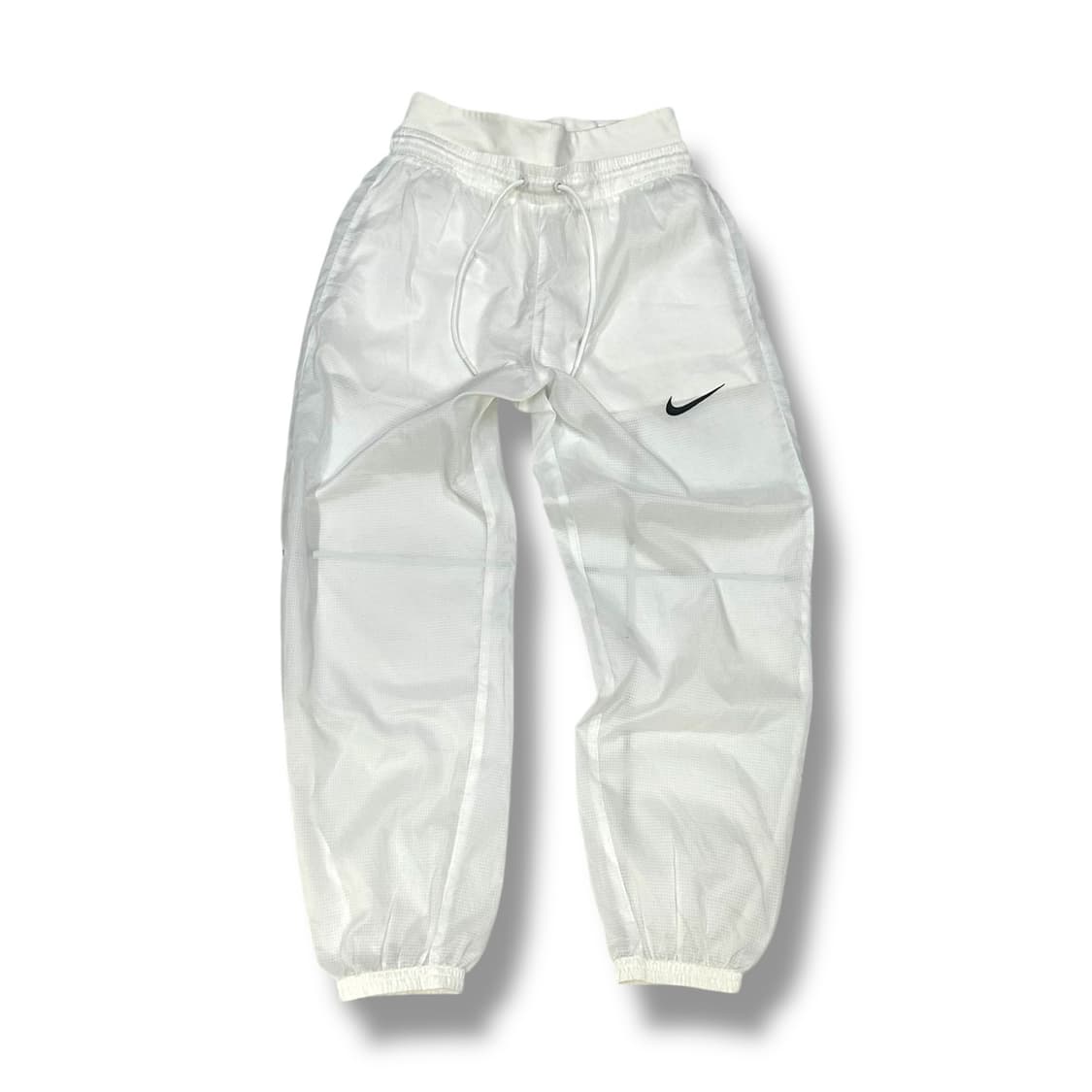 Nike 화이트 나일론 씨스루 팬츠 상품이미지1