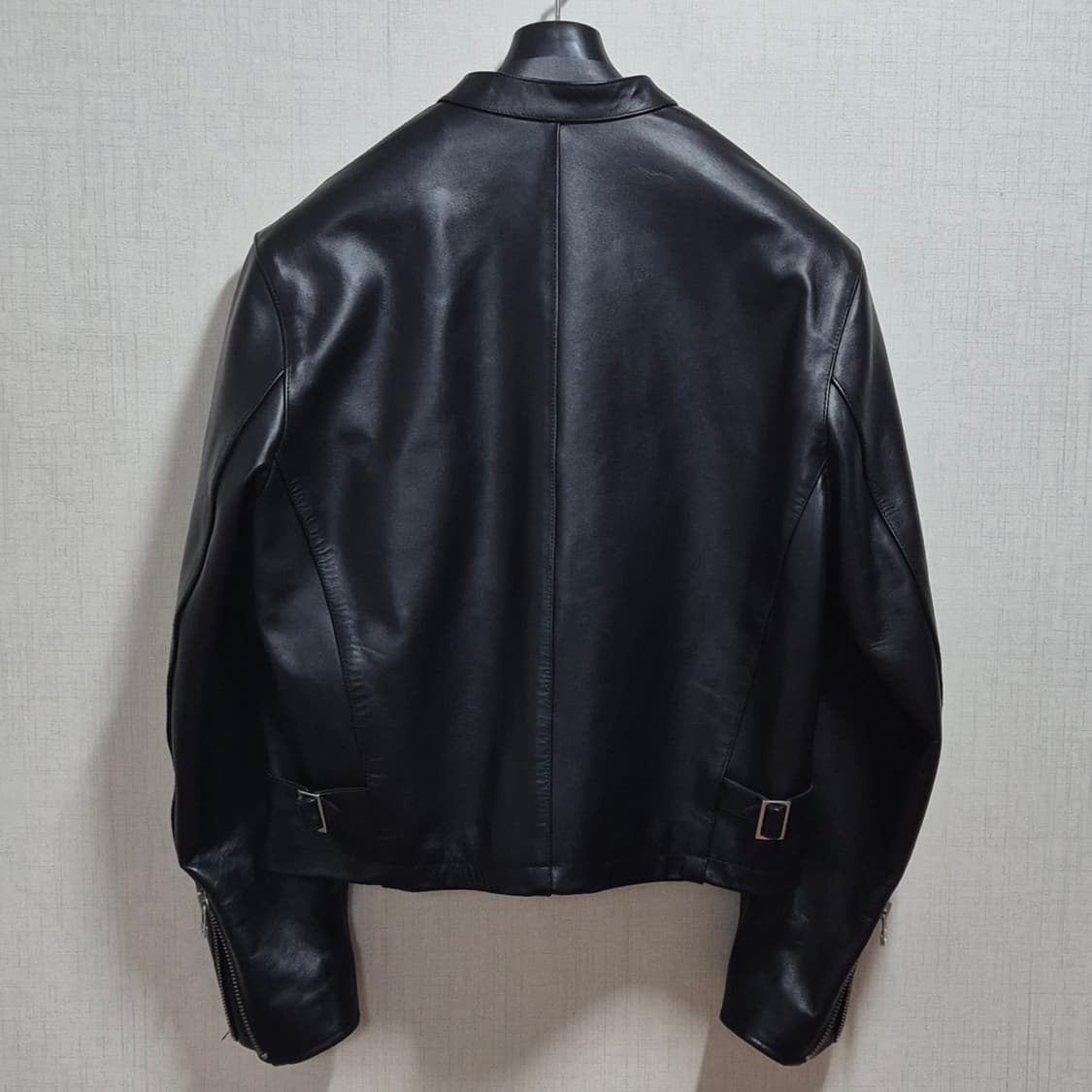 토니웩 카프레이서 레더 블루종 자켓 M48 주우재 착용 상품이미지6