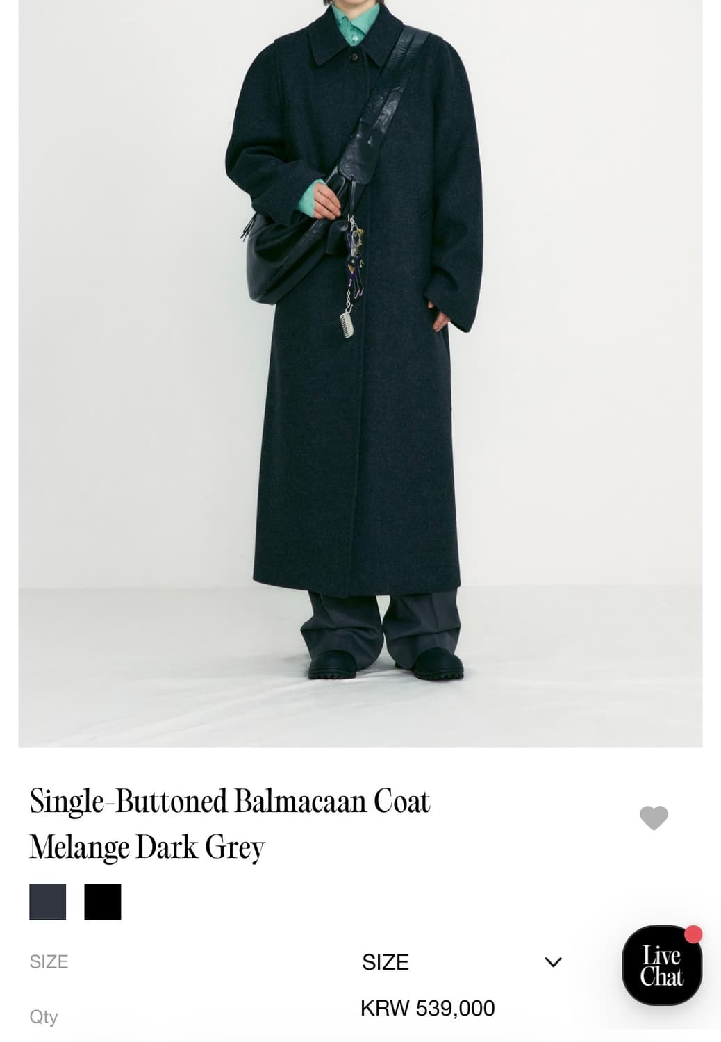 로우클래식 발마칸 롱코트 상품이미지1