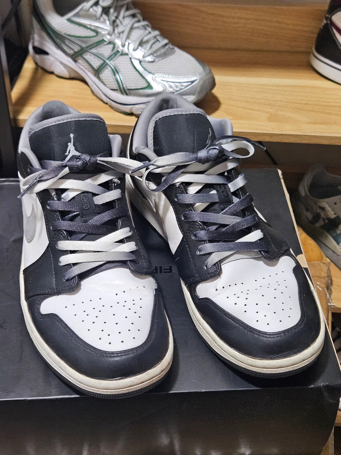 조던1 로우 파티클 그레이 280 농구화 상품이미지1