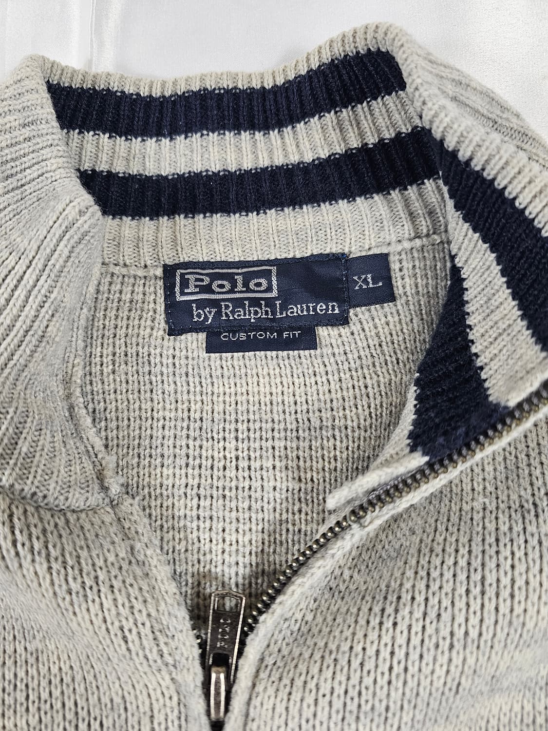 폴로빅포니니트집업 상품이미지2