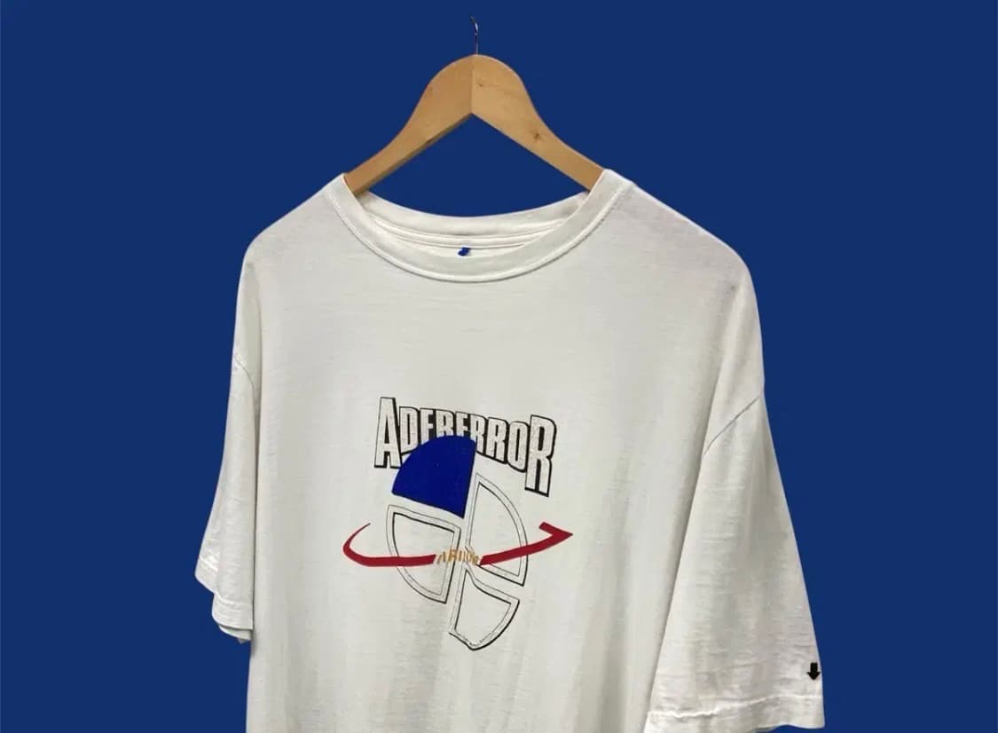 아더에러 ADER 슬라이스 로고 반팔 티셔츠 L-XL 상품이미지2